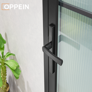 Oppein 96 Asian <strong>Bali</strong> Aluminum Alloy Glass Modern Designs Swing Gizmo Bathroom <strong>Door</strong> Cheap Wooden Internal <strong>Door</strong> for Hotels Houses - Product Image 6