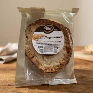 Pane Rustico Tissi di Farina di Grano, Consistenza Semi-Morbida, 170g X 12 Pezzi, Sapore di Cereali, GRAZIANO SRL Modello 0701102 - Product Image 2