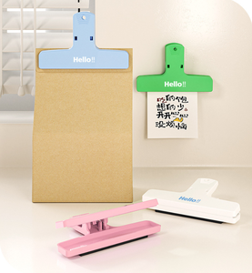 Dowell all'ingrosso regalo promozionale colorato in plastica <span class=keywords><strong>per</strong></span> conto a mano Clip <span class=keywords><strong>magnetica</strong></span> <span class=keywords><strong>per</strong></span> Memo Clip <span class=keywords><strong>per</strong></span> studenti con Logo personalizzato - Product Image 3
