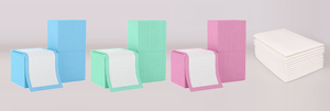 Protège-draps absorbants jetables 5 couches pour <span class=keywords><strong>incontinence</strong></span> fécale, marque privée, adhésifs, 40x60 par pièce, format professionnel 60x90 - Product Image 5