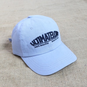 Servizio OEM/ODM, Cappellini da Baseball in Cotone Twill con Visiera Curva, 6 Pannelli, Unisex, Logo Ricamato Personalizzato, Fornitore all'Ingrosso - Product Image 3