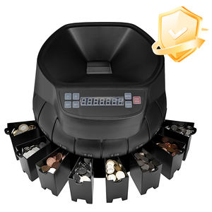 Trieuse de compteur de pièces de monnaie Machine de comptage de pièces automatique professionnelle de bureau multi-pays ILS - Product Image 3