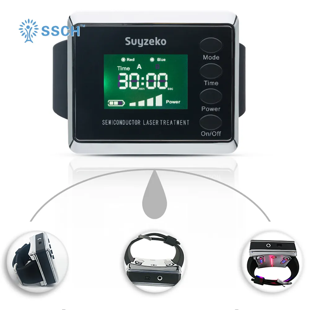 Altro dispositivo per uso domestico assistenza sanitaria lllt attrezzatura per fisioterapia orologio per terapia laser a freddo