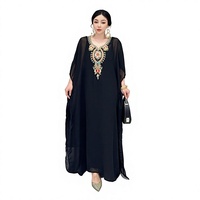 Nouvelle Robe Longue Élégante en Polyester Style Coréen Tendance Patchwork Ample Col V Grande Taille Européenne Été 2026