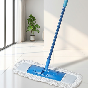 Extra Flat <b>Microfiber</b> Flat <b>Mop</b> Telescopic Floor Cleaning Broom Four Side Wringing for Hard Floor - Product Image 5