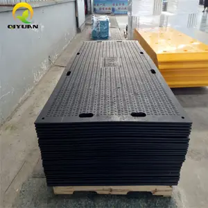 Hot Bán Chất Lượng Tốt Nhất UHMWPE Nhựa Mặt Đất Bảo Vệ Thảm Bùn Đường Thảm Cho Xây Dựng Thảm Đường