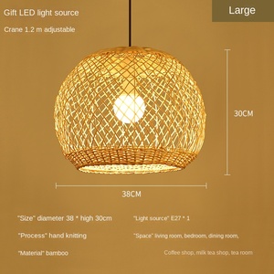 Lámpara Colgante de Acero Inoxidable, Forma de Campana, E26 LED 5000K, Luz Diurna, Altura Ajustable, Dorada, para Comedor, Tamaño Grande, Montada - Product Image 2