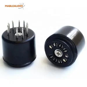 Prise de test professionnelle TS-9 à 9 broches pour tube à vide d'amplificateur, compatible avec 12AX7 ECC83 <span class=keywords><strong>EL84</strong></span> - Product Image 1