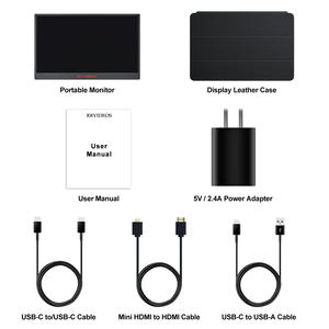 Monitor Portátil de 17.3 Pulgadas con Puerto USB C, Altavoces Duales para Laptop, PC, Teléfono, <span class=keywords><strong>PS4</strong></span>, como Pantalla Secundaria/Extensible con Resolución 2.5K - Product Image 6