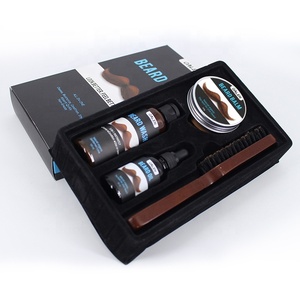 OALEN Private Label <span class=keywords><strong>Kit</strong></span> <span class=keywords><strong>barba</strong></span> olio balsamo <span class=keywords><strong>per</strong></span> <span class=keywords><strong>barba</strong></span> senza profumo <span class=keywords><strong>per</strong></span> <span class=keywords><strong>uomo</strong></span> con confezione regalo - Product Image 1