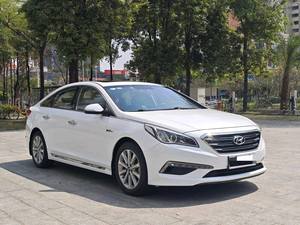 Hyundai Sonata <span class=keywords><strong>LF</strong></span> 1.6T automatique turbo d'occasion 2016 (conduite à gauche) pour la Chine, le Pérou et la Colombie – Voiture essence haute performance pour la montagne - Product Image 2