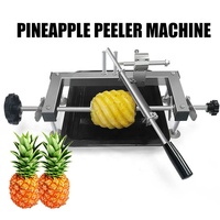 Draagbare Roestvrijstalen Ananas Dunschiller Buitmachine Ananas Fruit Schilmachine Hand Anananas Huidverwijderaar Machine