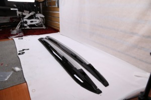 YH-C-061 Chất Lượng Cao Nhôm Hợp Kim Roof Rack Hành Lý Rack Side <span class=keywords><strong>Rails</strong></span> Mái <span class=keywords><strong>Rails</strong></span> Cho <span class=keywords><strong>Toyota</strong></span> Highlander/Kugler 2015 + Cao Phong Cách - Product Image 4