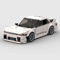 Set de Bloques de Construcción Personalizados BRICK MOC, Modelo de Auto Deportivo, para Decoración de Oficina, Edición Coleccionista, Regalos