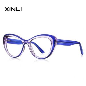 XINLI2173 Designer England Women's Optical Anti-Blue <b>Light</b> Full Rim Eyeglass Frames Computer Style Daily Wear Wholesale - Product Image 5