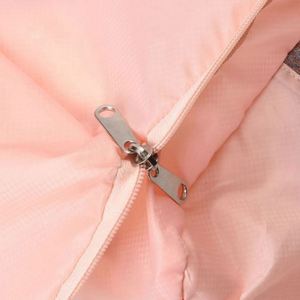 Bolso de Mano Plegable 2 en 1, Informal, para Viajes al Aire Libre, Ultraligero, Impermeable, de Poliéster Rosa, de Doble Uso, Mochila Plegable para Mujer - Product Image 4