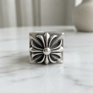 Vintage Antique Color Designer <strong>Ring</strong> Unique Design Cross Flower <strong>Rings</strong> Retro Punk Trendy Hip Hop <strong>Men</strong> Hollow Metal <strong>Rings</strong> <strong>for</strong> <strong>Men</strong> - Product Image 5