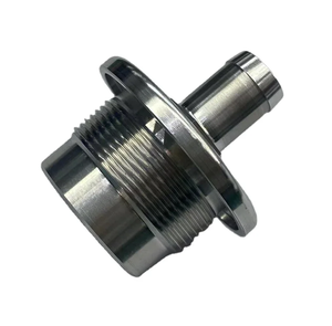 ข้อต่อเกลียวลดขนาดหน้าแปลนสแตนเลสแบบกลึงด้วยเครื่อง CNC, ชิ้นส่วนข้อต่อท่อแบบขั้นบันไดสั่งทำพิเศษ - Product Image 1