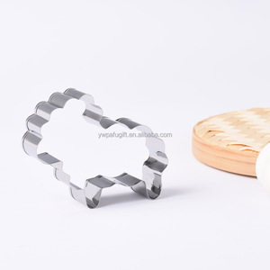 Pafu phim hoạt hình cừu hình dạng fondant bánh quy công cụ đường thủ công bánh bakeware thép không gỉ Cookie cutter - Product Image 5