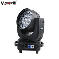 VSHOW AURA1915 Pro têtes mobiles Mac Aura 19pcs 15w rgbw zoom led lumière principale mobile 4 in1 zoom Beam Wash lumière de scène