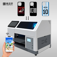 Impresora Inteligente de Inyección de Tinta UV A5 para Impresión Cultural, Conexión WiFi, Mini Impresora de Escritorio para Pequeñas Empresas