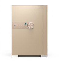 Coffre-fort numérique biométrique en acier allié avec empreinte digitale pour la maison et l'hôtel, coffres-forts électroniques à combinaison