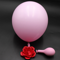 Décoration de fête d'anniversaire pour bébé, rose bonbon, couleur pastel, ballons en latex macaron de 12 pouces