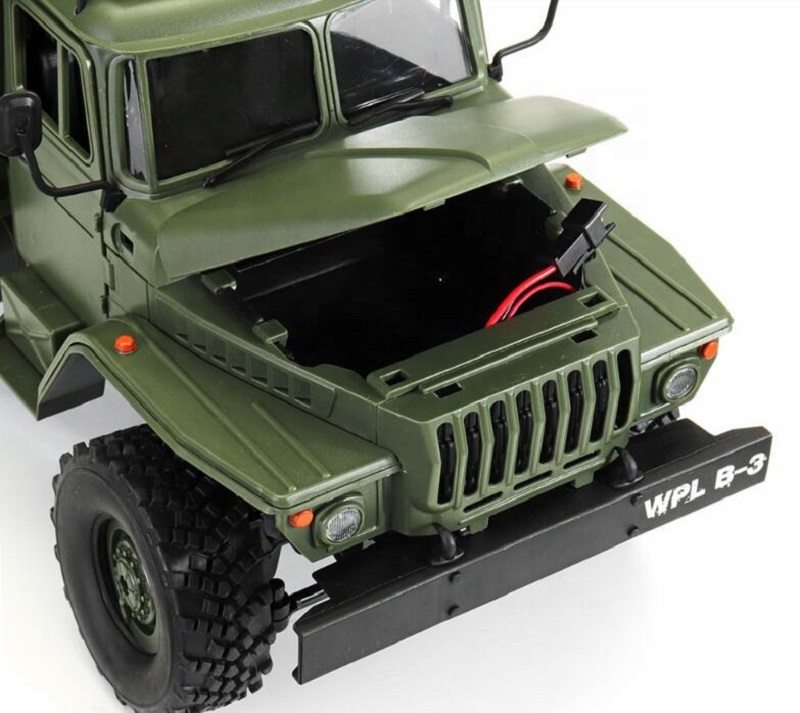 WPL　E-1　クローラー式輸送車　1/16サイズ WPL E-1 1/16 RC Tank 2.4G Full Scale Tracked Transport