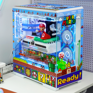 <span class=keywords><strong>PC</strong></span> de escritorio completo con temática Patriot Mario: sistema de juego preconstruido con chasis de escritorio a juego/caja de <span class=keywords><strong>Torre</strong></span> - Product Image 2