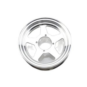 8" Polished Aluminum Alloy Front Wheel Rim For Monkey Z50 - Fits 2.5-8 Tires, Motorcycle Replacement