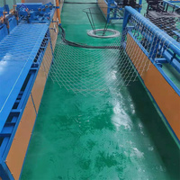 Prix usine vente cyclone clôture maille machine/maillon de chaîne clôture faisant machine à tisser