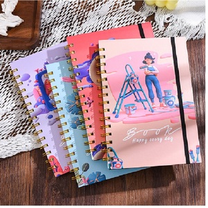 Cartoon Creative Spiral Loose-Leaf Paper Book Pen Stationery Set Handbook Combination Student Learning Supplies <b>Notebook</b> - Product Image 5