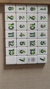 <span class=keywords><strong>Juego</strong></span> de Rummikub de Melamina Rosa y Blanca con Estuche con Cierre Verde Menta, <span class=keywords><strong>Juego</strong></span> de <span class=keywords><strong>Rummy</strong></span> Portátil para 4 Jugadores - Product Image 2