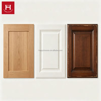 Portes d'armoires de cuisine en bois massif de chêne, style Shaker classique moderne, pour projets de villas et construction de maisons complètes