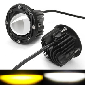 ไฟทำงาน LED สำหรับรถยนต์ ขนาด 3 นิ้ว 30 วัตต์ เลนส์สองสี ไฟตัดหมอกสำหรับรถออฟโรด SUV รถบรรทุก รถกระบะ สำหรับการดัดแปลง - Product Image 3