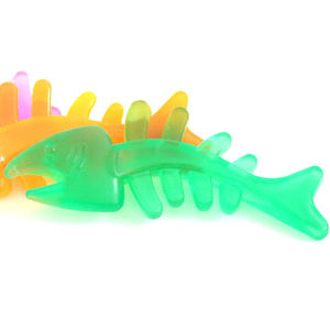 Jouets pour chiens écologiques en TPR, 12,5*5,0 cm, balles en nylon et en caoutchouc en forme d'os, application pour poissons, emballés dans des sacs - Product Image 5