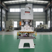 Presse hydraulique de redressage à bras unique CE 400T pour tubes et tôles d'acier, calandreuse monocolonne de type C