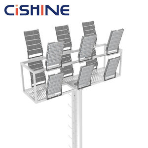 Cishine - Poste de Iluminación LED de Gran Altura para Estadios de Fútbol y Centros Deportivos, 15m, 20m, 22m, 25m, 30m, 35m, 45m, 50m, con Escaleras de Acceso - Product Image 1