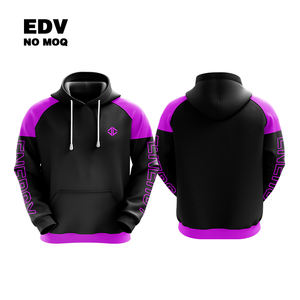 Style moderne parfait pour les pulls à capuche décontractés en polyester lisse pour hommes - Product Image 2