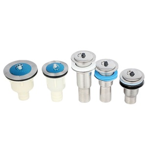 Unidad de desagüe para fregadero de 40 mm de acero inoxidable, tipo elevable, para dispositivo de descarga de agua de lavandería - Product Image 4