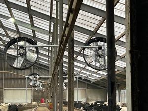 Ventilador Axial de Flujo de Aire con Motor AC, Ventilador Industrial de Panel para Ventilación de Almacenes y Fábricas - Product Image 2