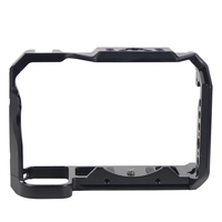 Cage de protection pour appareil photo Z6II Z7II en alliage d'aluminium avec montures à vis 3/8 et 1/4 pour Nikon Z5 Z6 Z6II Z7II, avec griffe porte-accessoire pour support de trépied Arca-Swiss