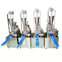 Machine automatique Momo pour le moulage de kubba, la fabrication de mooncakes, de mochi, de khinkali, de maamoul et de pains fourrés cuits à la vapeur