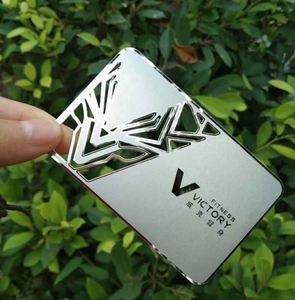 Carte de visite en métal, finition mate, gravure au laser, logo, puce NFC 215/216, acier inoxydable, carte cadeau - Product Image 4