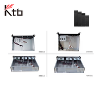 KTB Computadora Industrial y Accesorios, Carcasa Industrial 4xLan para PC Industrial 2U 12/13/14th I5/I7/I9, PC Industrial para Rack