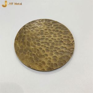 Placa de Acero Inoxidable Texturizada y Martillada con Servicios de Corte y Soldadura, Grosor Personalizado para Decoración de Paredes y Techos - Product Image 2