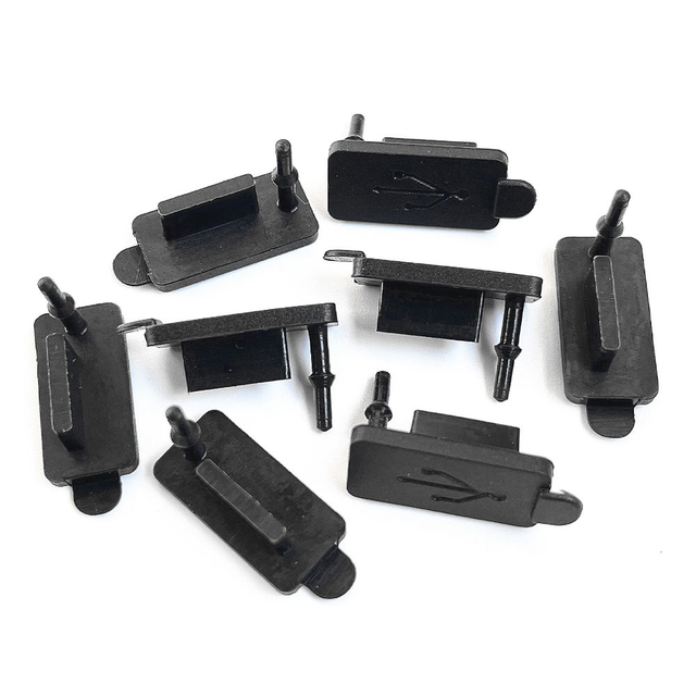 Customizable Color Silicone Rubber USB Dust Cover Protective Type-C Moulding Product