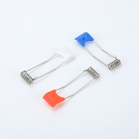 Resortes de torsión de acero inoxidable personalizados para focos LED industriales, clips de iluminación empotrada con capacidad de carga de 85 lb