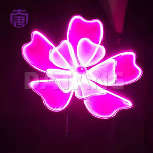 Lumière LED à motif de fleur de cerisier IP65 pour extérieur, décoration de jardin, papillon, pelouse, paysage, éclairage de fête - Product Image 2