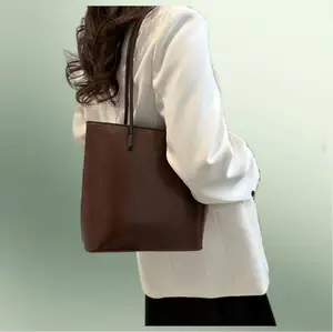 Pu Grote Capaciteit Tas 4 Kleuren Lock Retro Emmer Brief Tas Kettingen Voor Vrouwelijke Knoop Één Schouder Onderarm Handtas